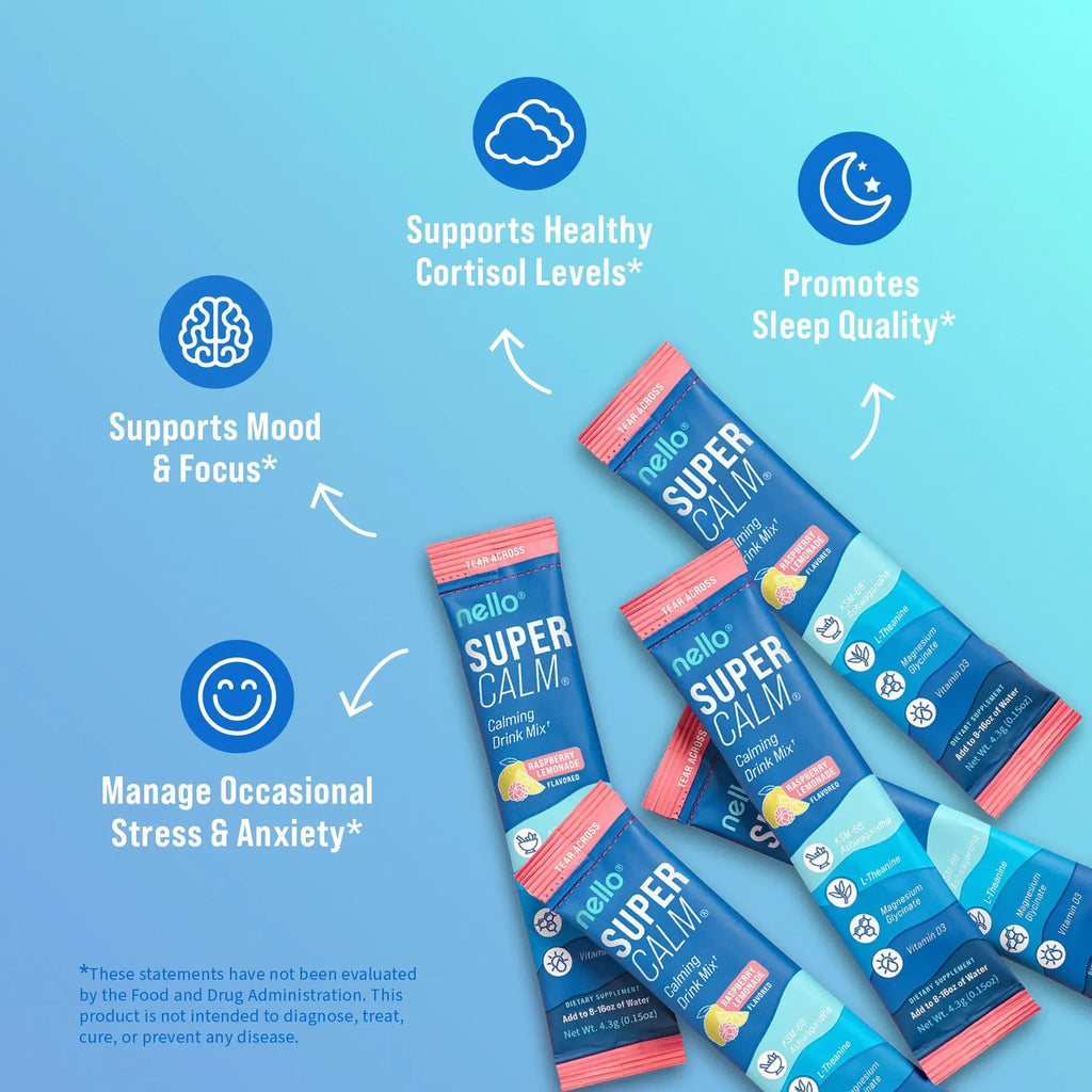 Nello SuperCalm - Calming Drink Mix (20 Sachets)